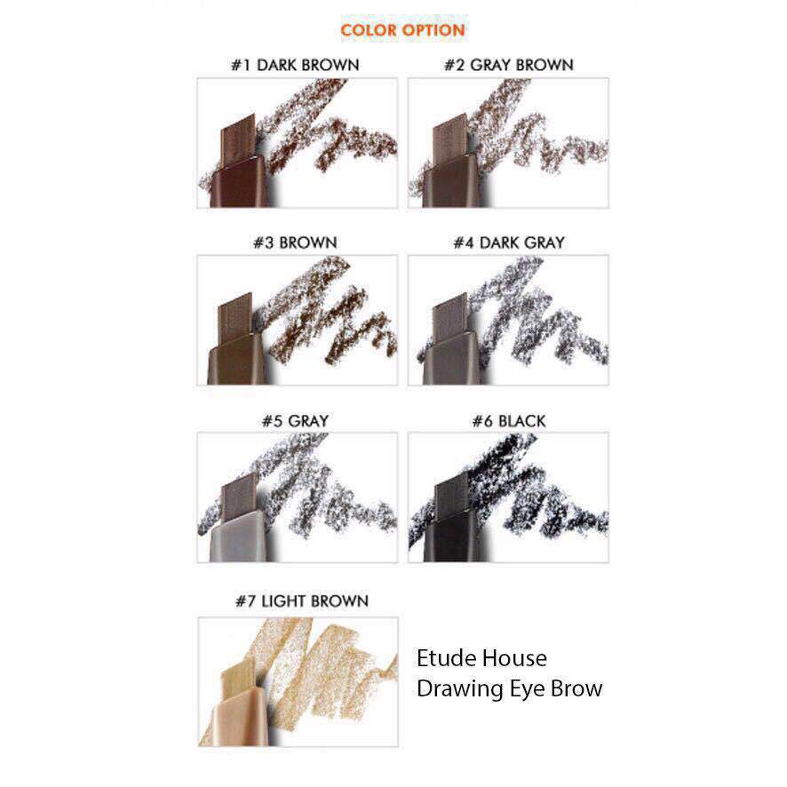 Etude House Drawing Eye brow New (longer) pensil alis