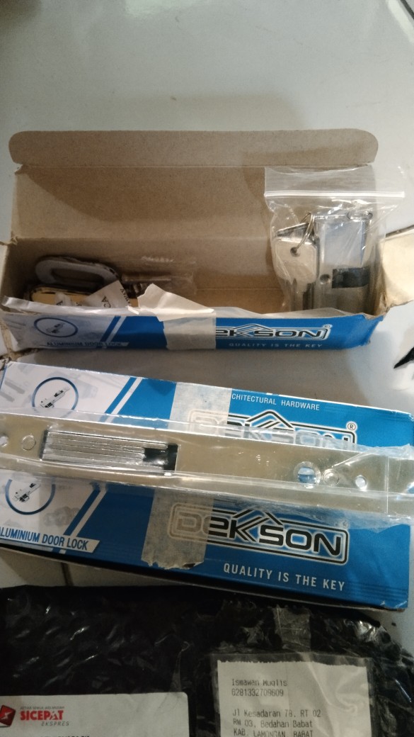 Kunci Swing Dekkson Kc 8123 Door Lock Dekson Pintu Aluminium Lidah