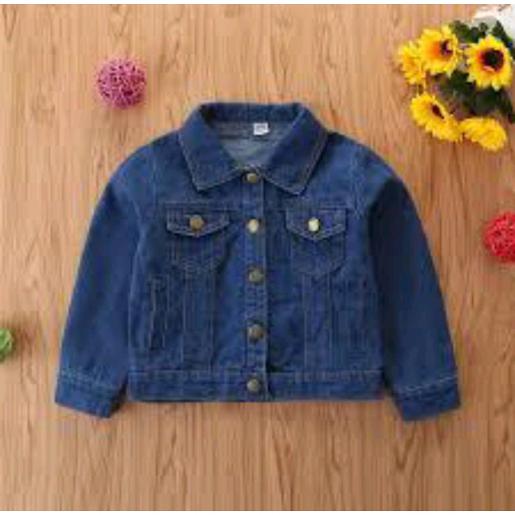 JAKET ANAK | JAKET JEANS ANAK LAKI-LAKI DAN ANAK PEREMPUAN UMUR 1-8 TAHUN TERBARU 2022