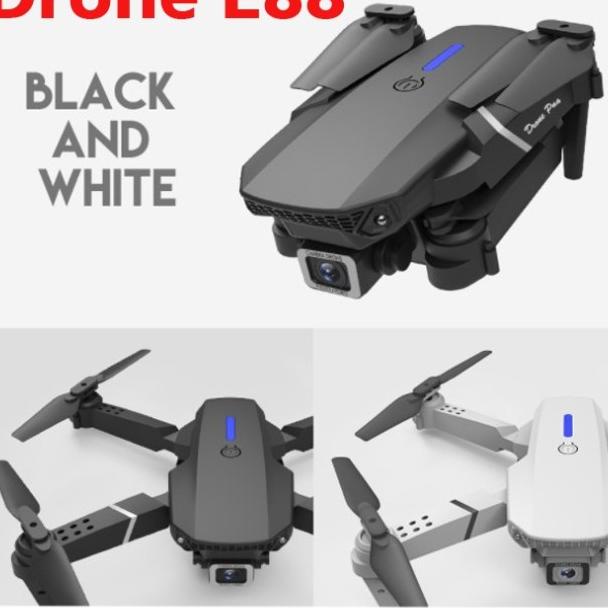 RC DRONE E88 4K CAMERA DRONE KAMERA E88 PRO DUAL CAMERA MINI DRONE