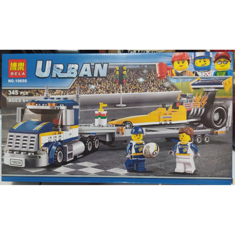 Mainan Lego Urban Truck Trailer