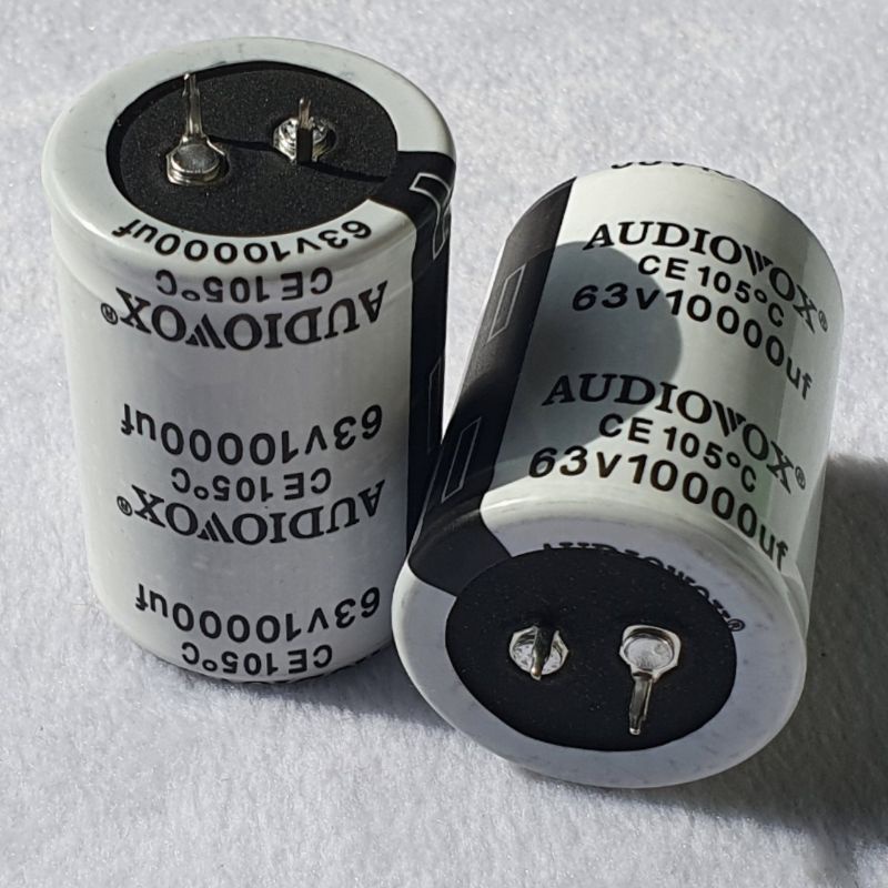 Elco AUDIOVOX 10000uf 63V Putih
