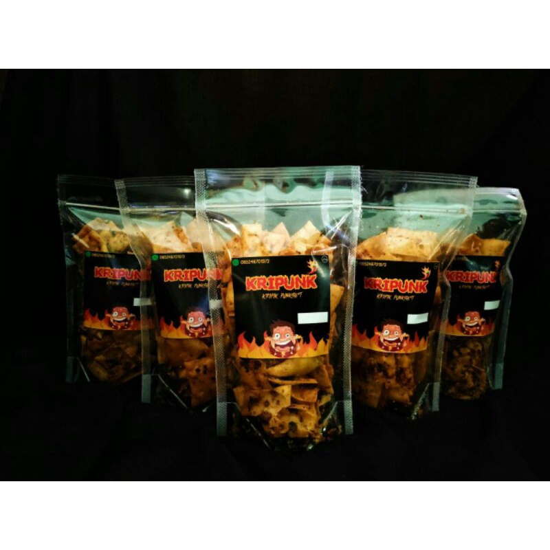 

Kripunk (Kripik pangsit pedas)