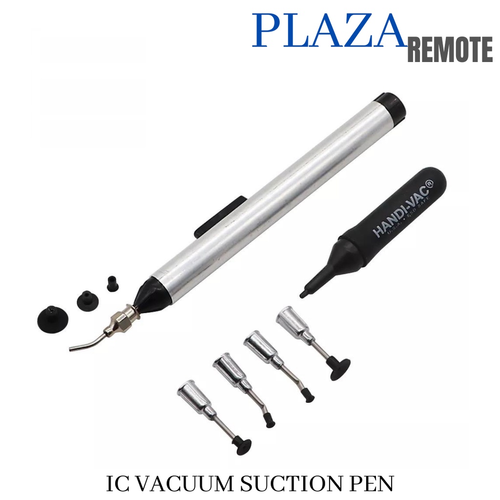 IC VACUM SUCTION CUP ALAT SEDOT TIMAH SOLDER PICKER + 3 HEADER PINSET