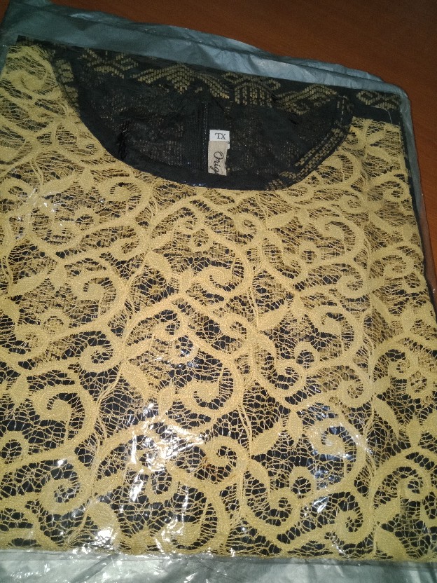 Dress Batik Wanita Kombinasi Brukat