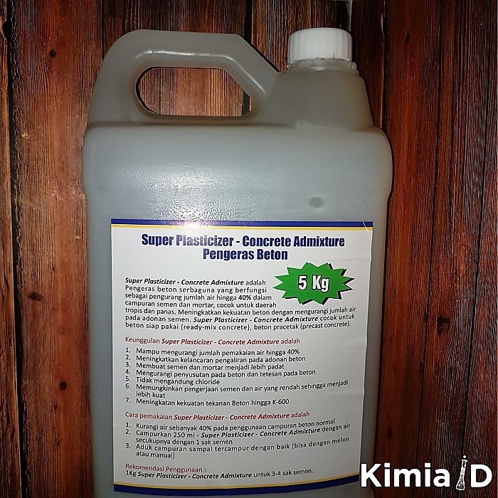 Super Plasticizer 5Kg - Concrete Admixture - Pengeras Beton - Pengeras Semen - Obat Cor