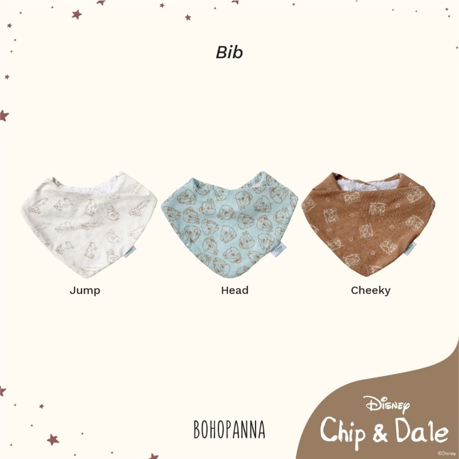 BOHOPANNA x Disney Baby Bib