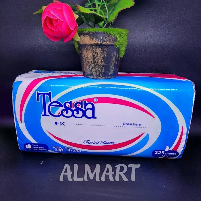 tissue kering tessa 225lembar