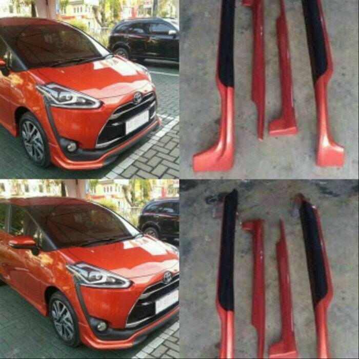 HIGH QUALITY Bodykit sienta type Q(samping) bodikit  GRADE-A