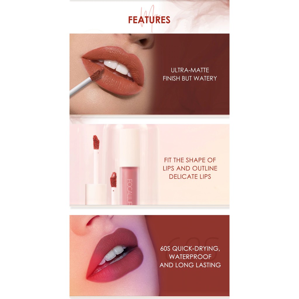 Focallure Staymax Matte Lip Ink Focallure Lip Matte Focallure Lip Cream Focallure Lipstik Cair Focallure Lipcream Focallure Lipstick Focallure Lipstik Focallure Focallur Fucallure Focalure Foccalure