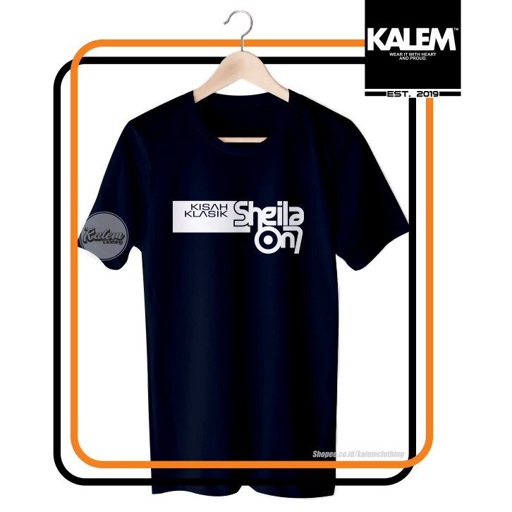 Original Kaos Baju Tshirt Distro KISAH KLASIK SHEILA ON 7 Terlaris - KALEMCLOTHING -Mawar
