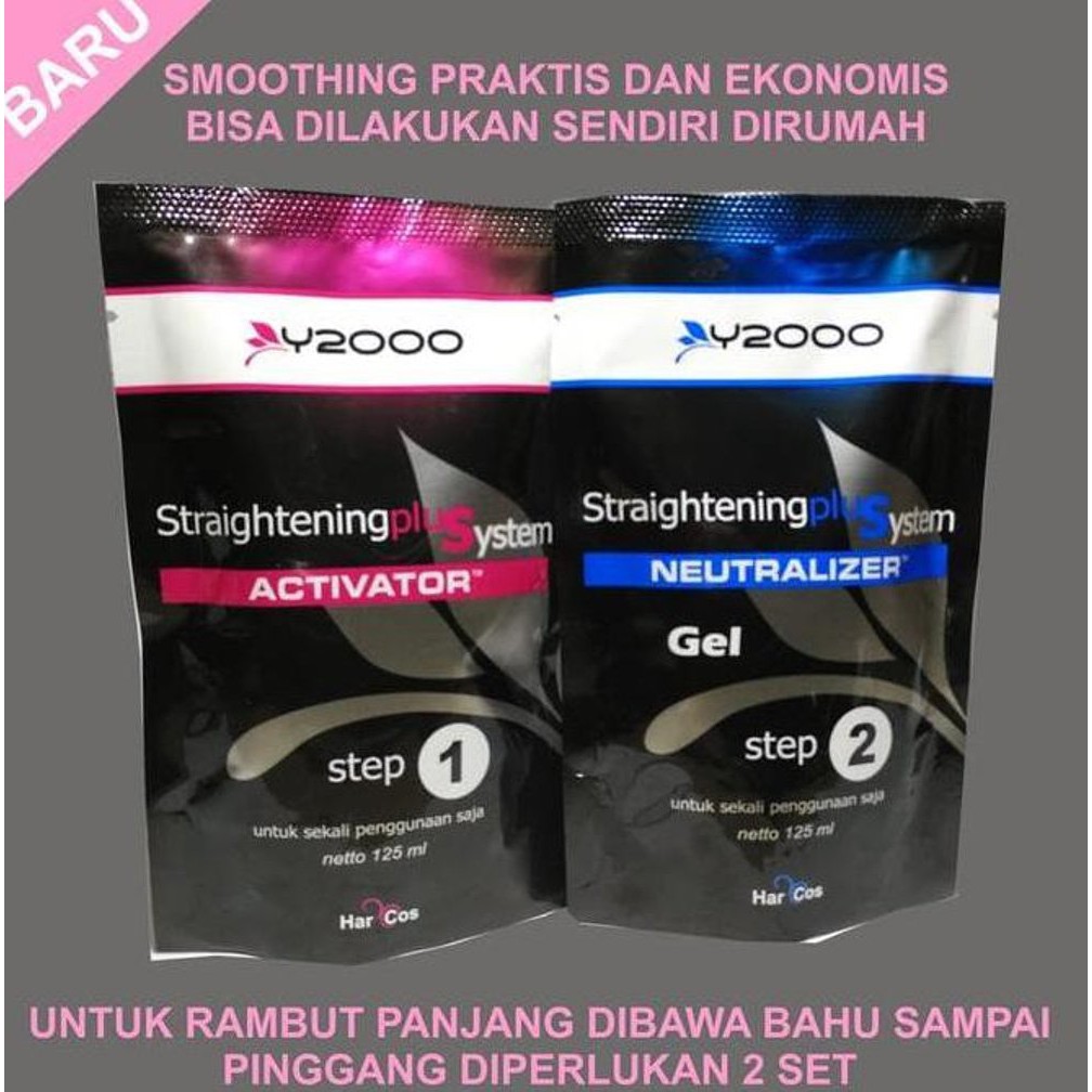 Y2000 Pelurus Rambut Permanen Self Hair Straightening Smoothing