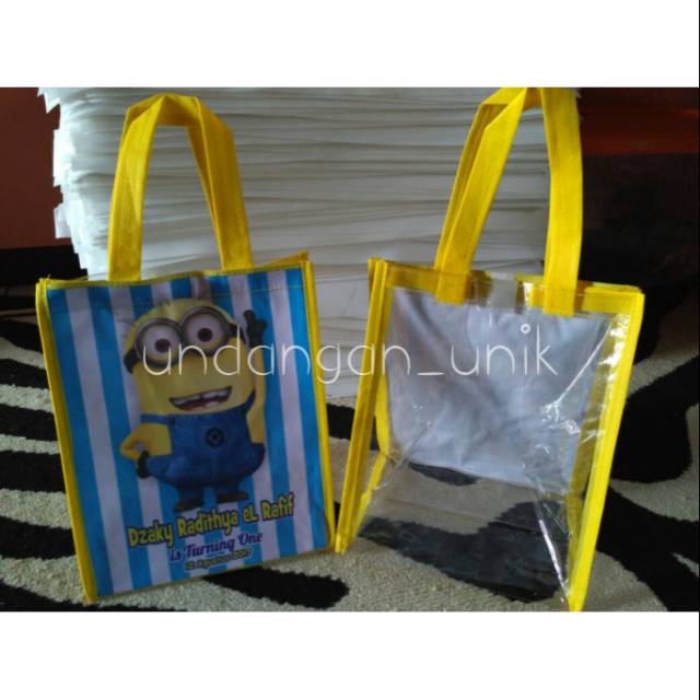 

Tas ulang tahun mika custom minion