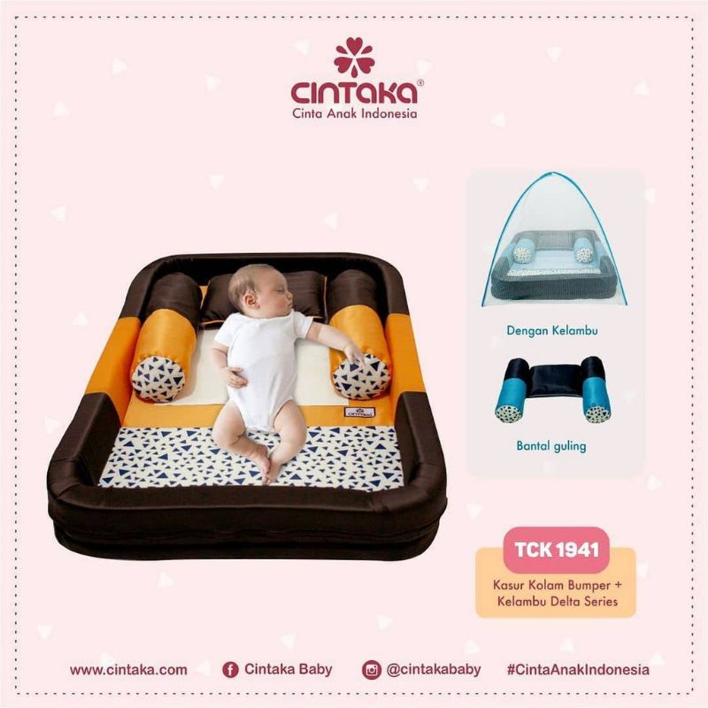 Cintaka kasur bayi kolak bumper