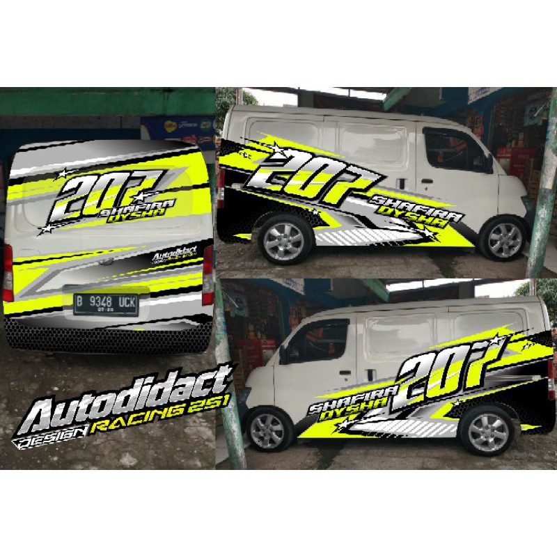 STICKER GRANMAX DECAL GRANDMAX STRIPING GRANDMAX