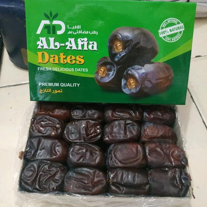 

Produk Terbaik Kurma Anggur Kurma Bam Merek Al Afiah Kemasan 600G
