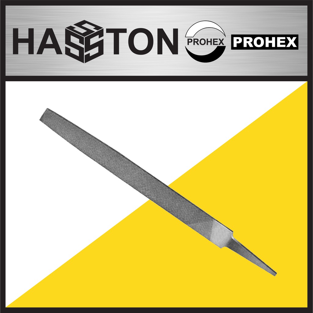 

HASSTON 10 inc Kikir Half Round Kasar (12 Pcs) (1630-223)
