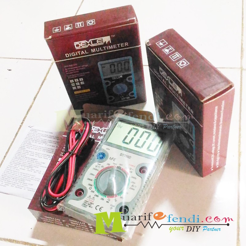 Multitester DT700D Avometer digital Multimeter digital Multi tester Digital DT700 ESR HFE