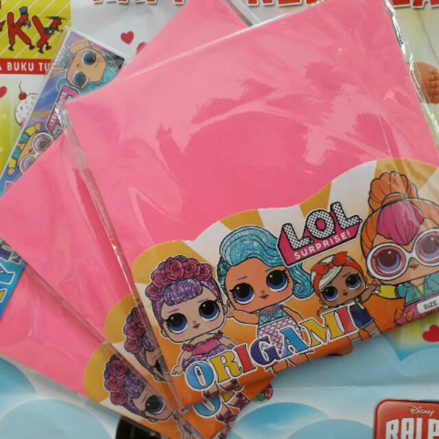 

Origami Warna Bolak Balik 16*16