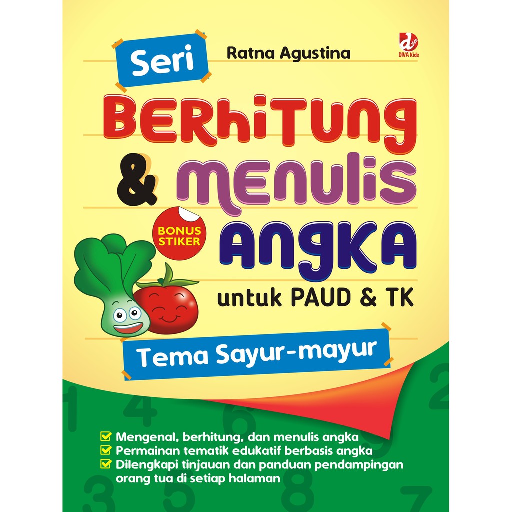 

Buku Seri Berhitung Dan Menulis Angka Untuk PAUD Dan TK - DIVA Press