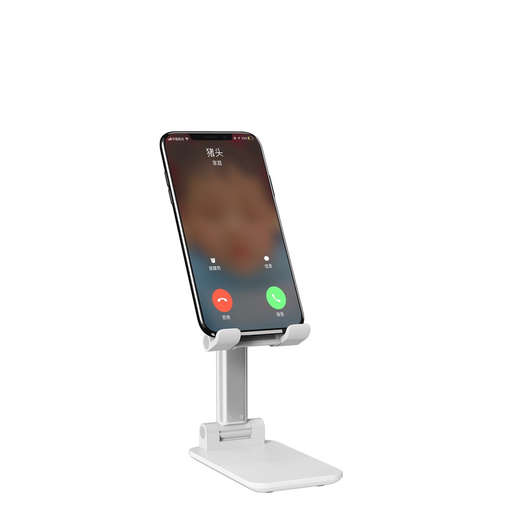 BM-W07 Liftable Foldable Phone Holder Stand HP di Meja Folding desktop