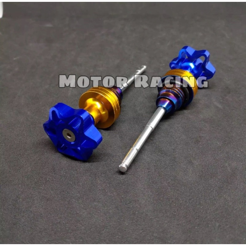 Tutup Oli Jarum Probolt TwoTone 2Tone Honda Beat Vario Scoopy PCX Supra Yamaha Mio Nmax Aerox