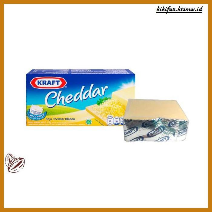 

Ujekujek- Keju Cheddar Kraft 200G -Original.