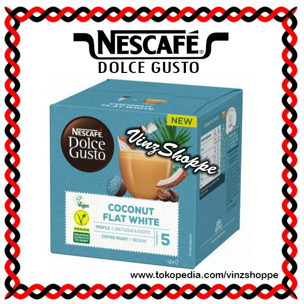 Kopi - Kapsul Kopi Nescafe Dolce Gusto Coconut Flat White