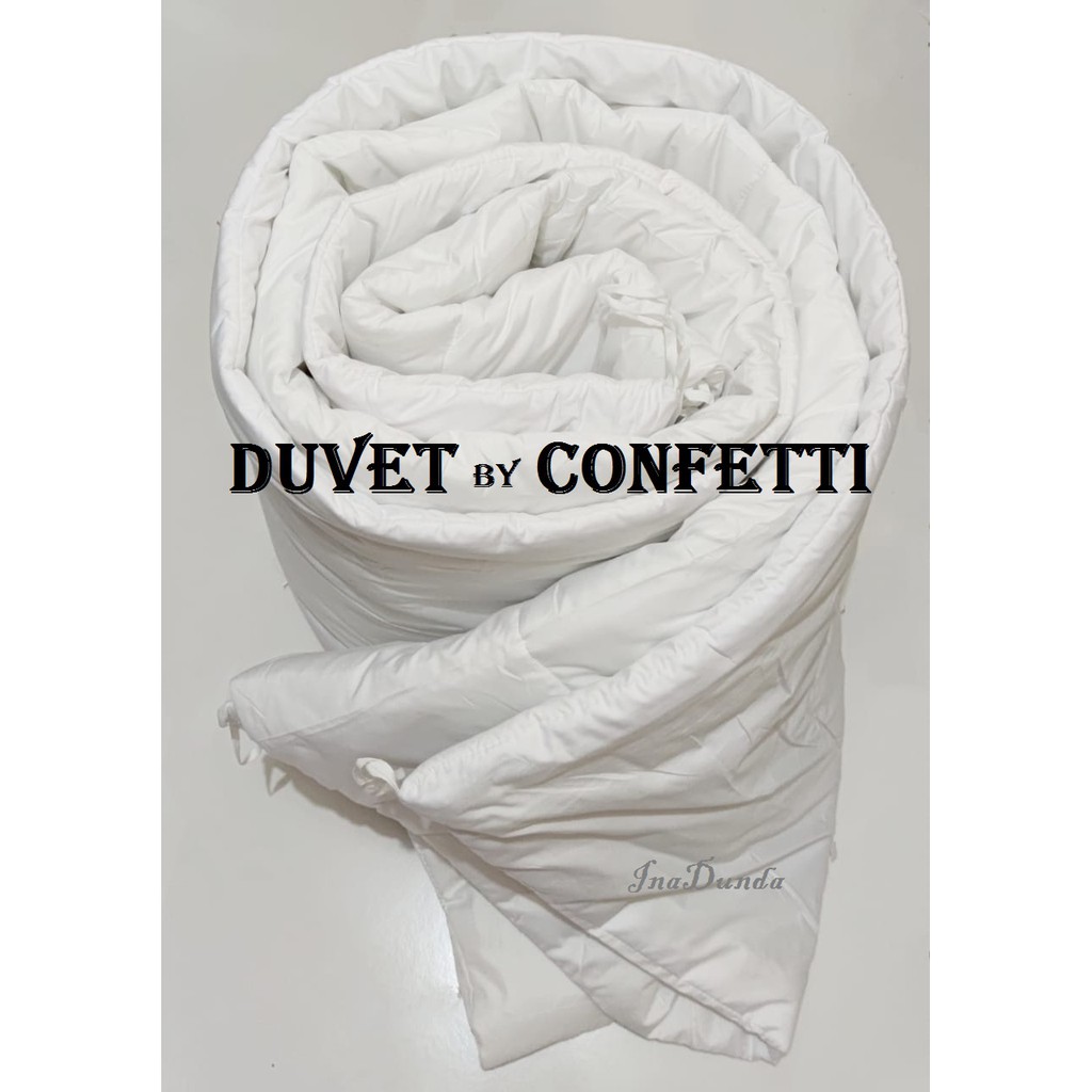 (PO) Duvet Confetti, Isinya Bedcover, Lebih tipis dr bedcover ... BELUM TERMASUK QUILT COVER