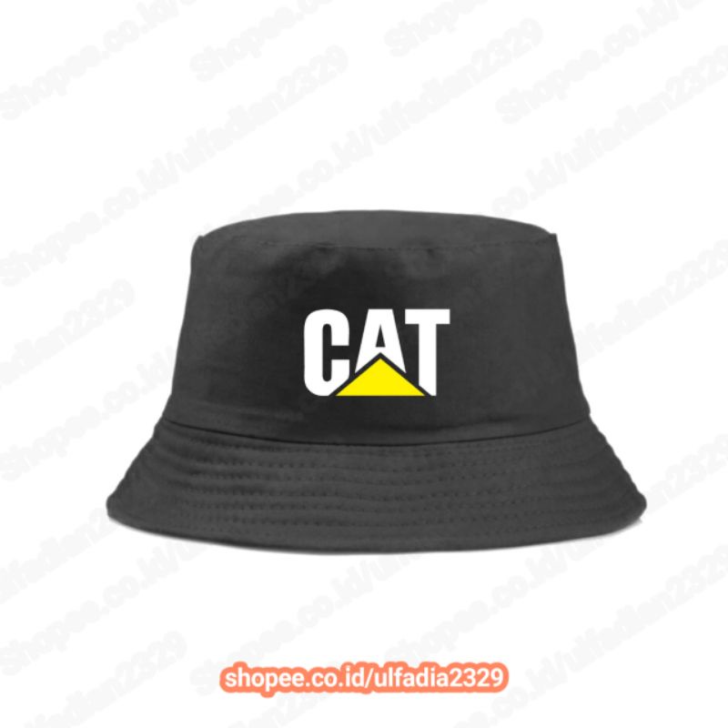 Topi Caterpillar Bucket - Bucket Hat Caterpillar