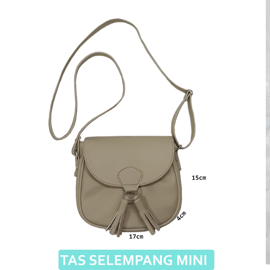 SAES - Adenium Tas Selempang Kulit Wanita Tas Wanita Vintage Retro