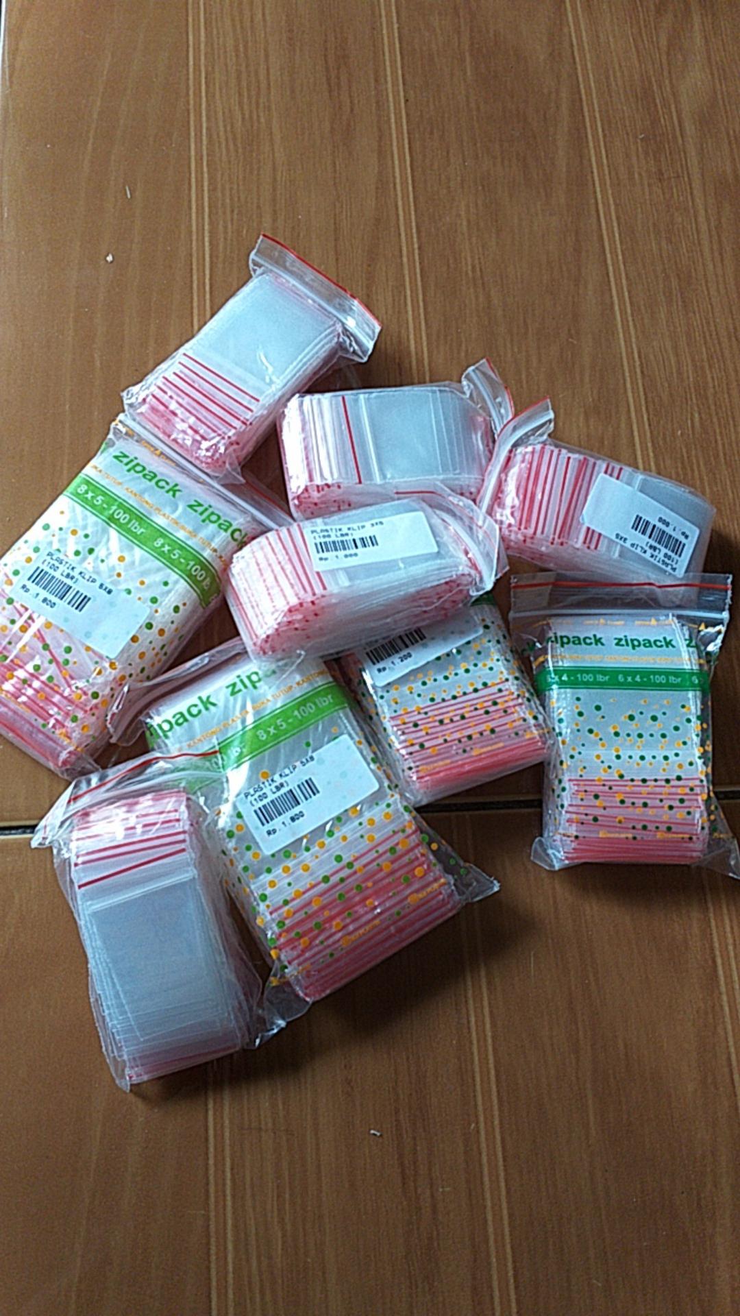 Plastik Klip 4x6 Ziplock (100 Lembar)
