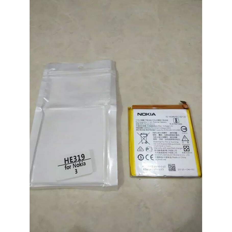 BATRE NOKIA 3 HE319 ORIGINAL