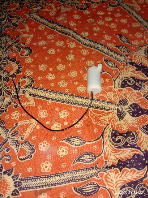 Dc 3-6v 1.2-1.6l/min Mini Submersible Pump Type T/ Pompa Celup.