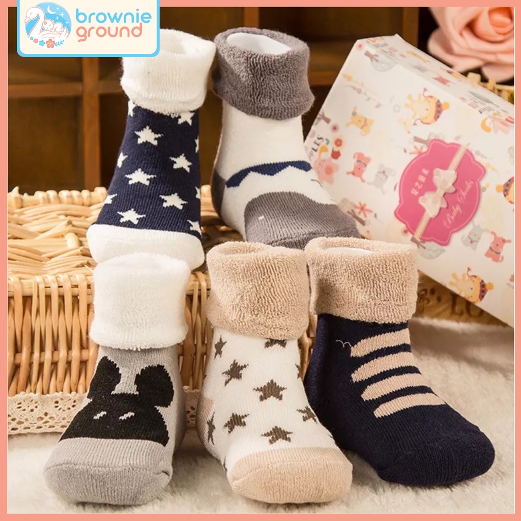 Kaos Kaki Anak / Kaos Kaki Bayi Motif Imut IMPORT KOREA