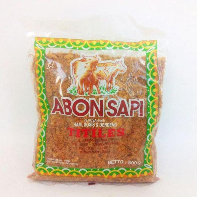 

Abon Sapi Titiles 500 Gr