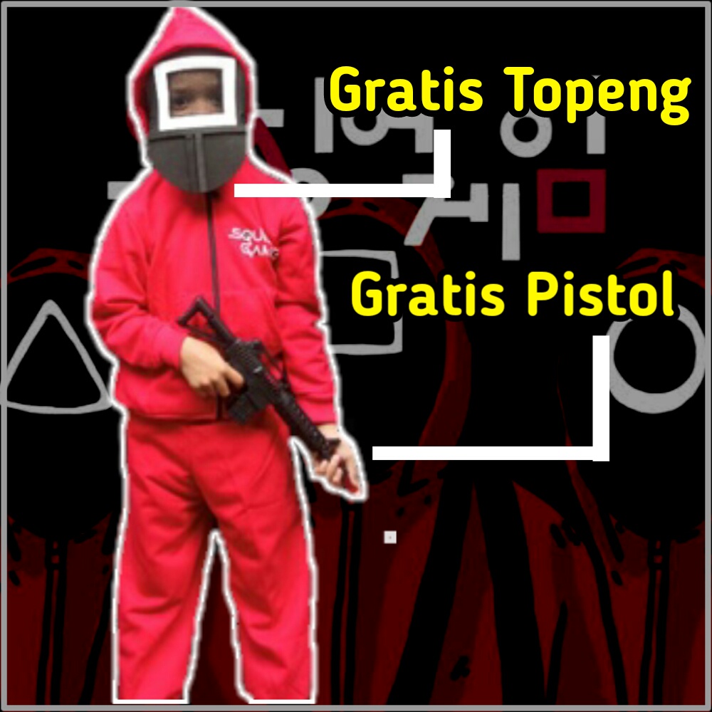 Jaket Anak Squid Game