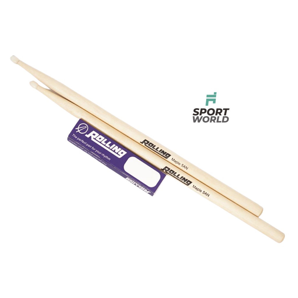 Rolling Stick Drum Maple Nylon Tip 5AN