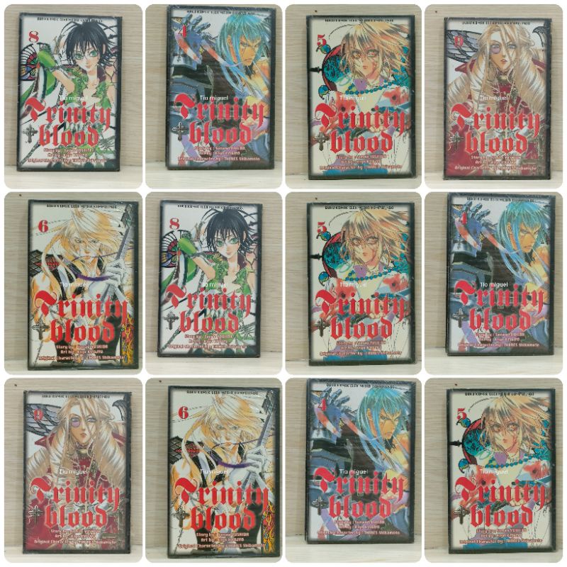 komik trinity blood vol 2,4,5,6,7,8,9