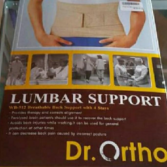 dr ortho lumbar support WB-512 / korset dr ortho / korset kesehatan