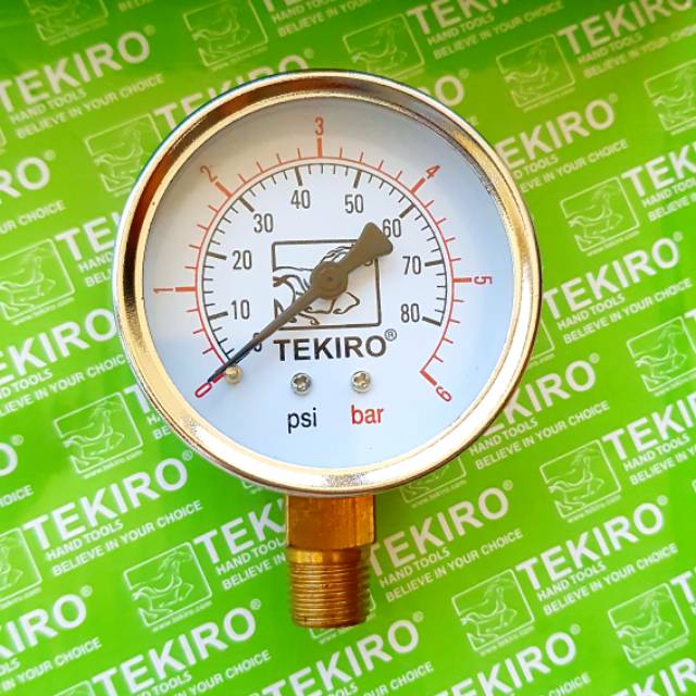 Manometer Tekiro 6 bar &amp; 10 bar