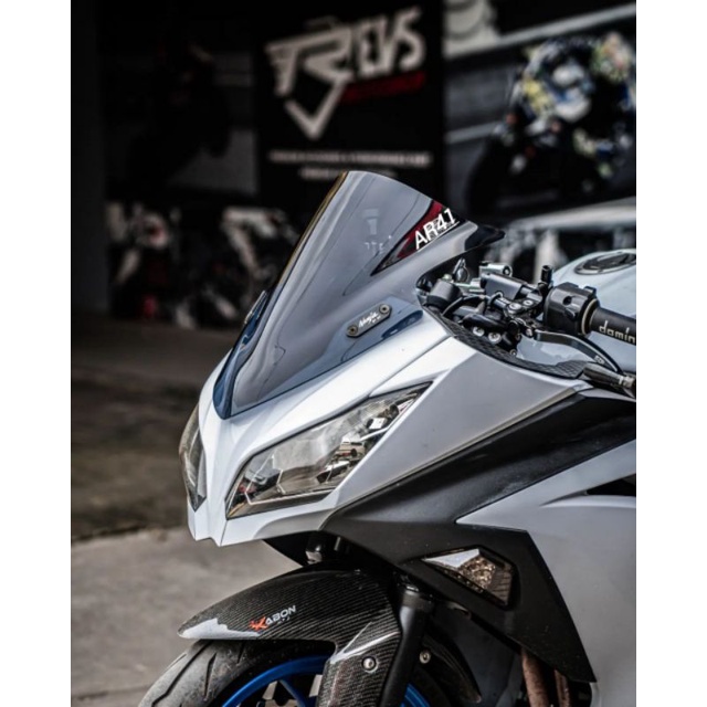 Windshield Ninja 250 Fi 2018 Model ZEEROO GRAFITY by AR41 Visor ninja 250Fi