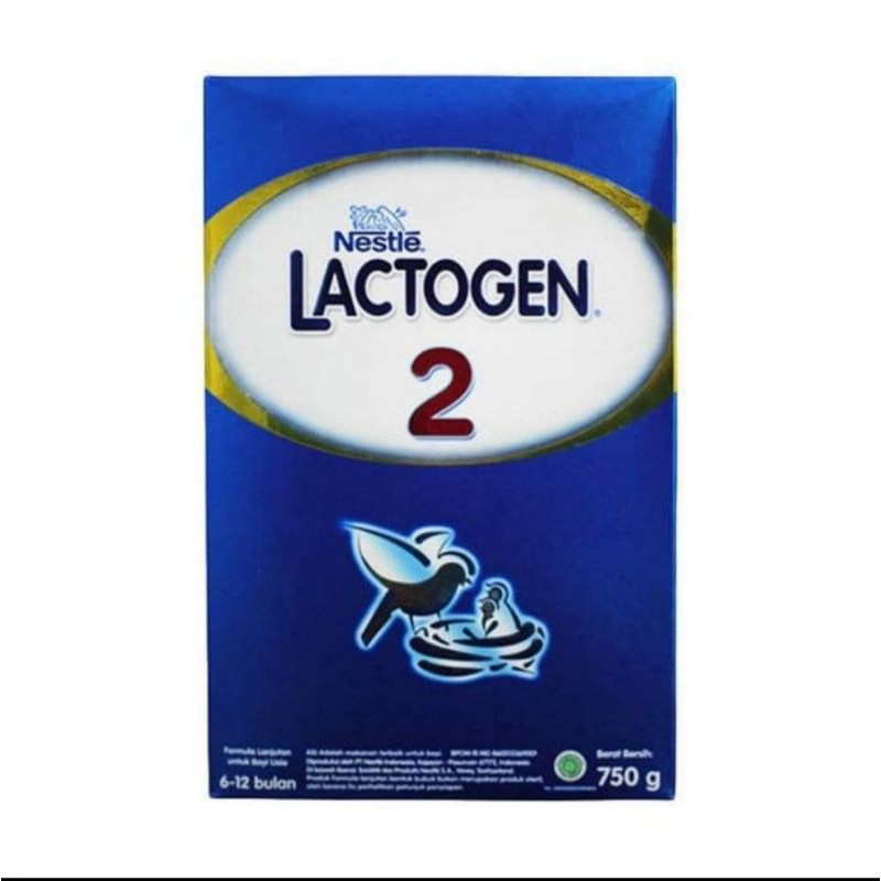 

LACTOGEN 2 Susu Formula 6-12 Bulan Box 750 gr