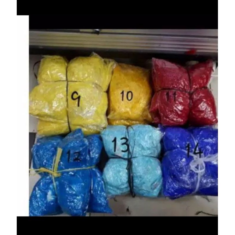 Ay00 Selendang bulu ayam tata dado