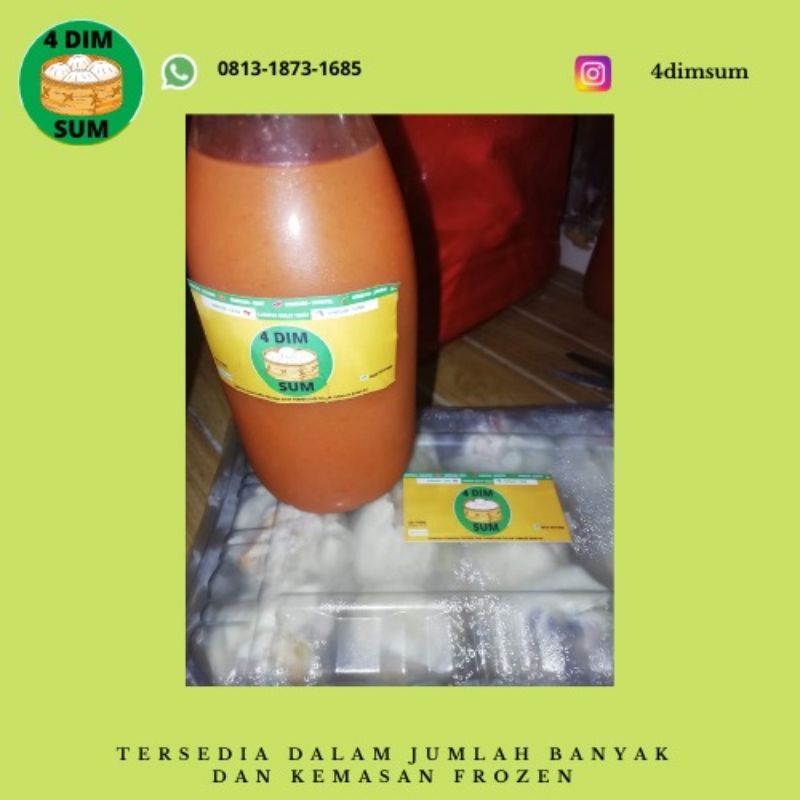 

Dimsum Ayam Frozen Halal mix topping 20 Pcs