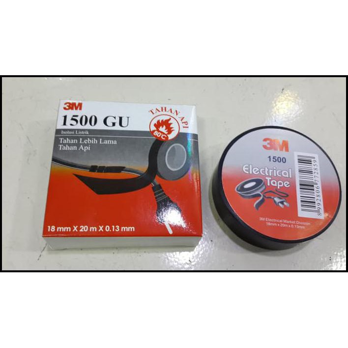 

Selotip Isolasi Listrik Hitam 3M Asli