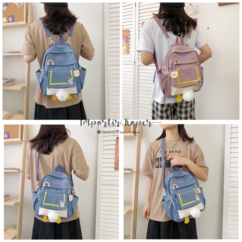 joshee Tas ransel mini kecil Backpack korea mini backpack dewasa Tas paud TK tas sekolah