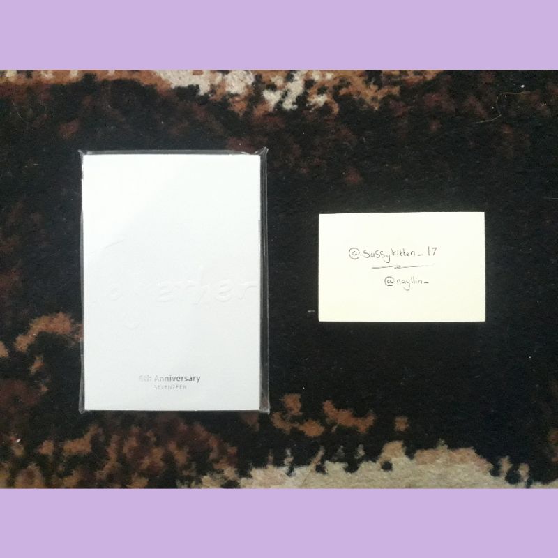 PENDANT 6TH TOGETHER ANNIVERSARY SEVENTEEN