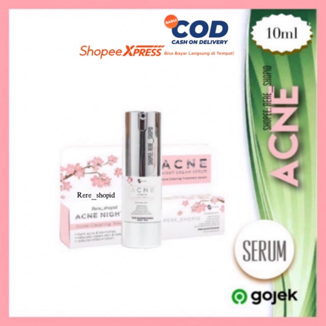 MS glow ACNE Serum NEW obat jerawat | Shopee Indonesia