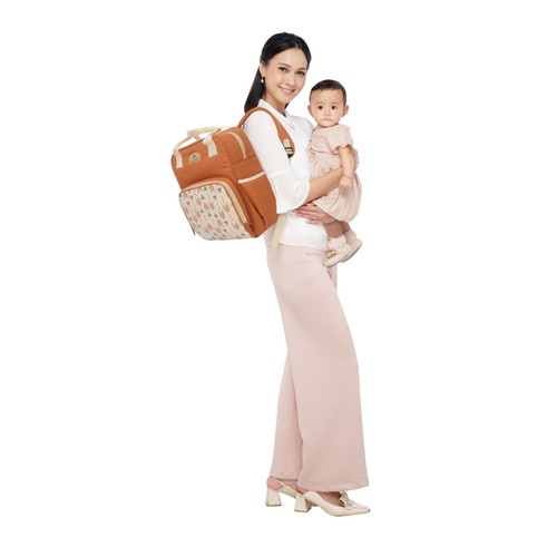 Mom's Baby Tas Bayi Ransel Panna Series - MBT3054